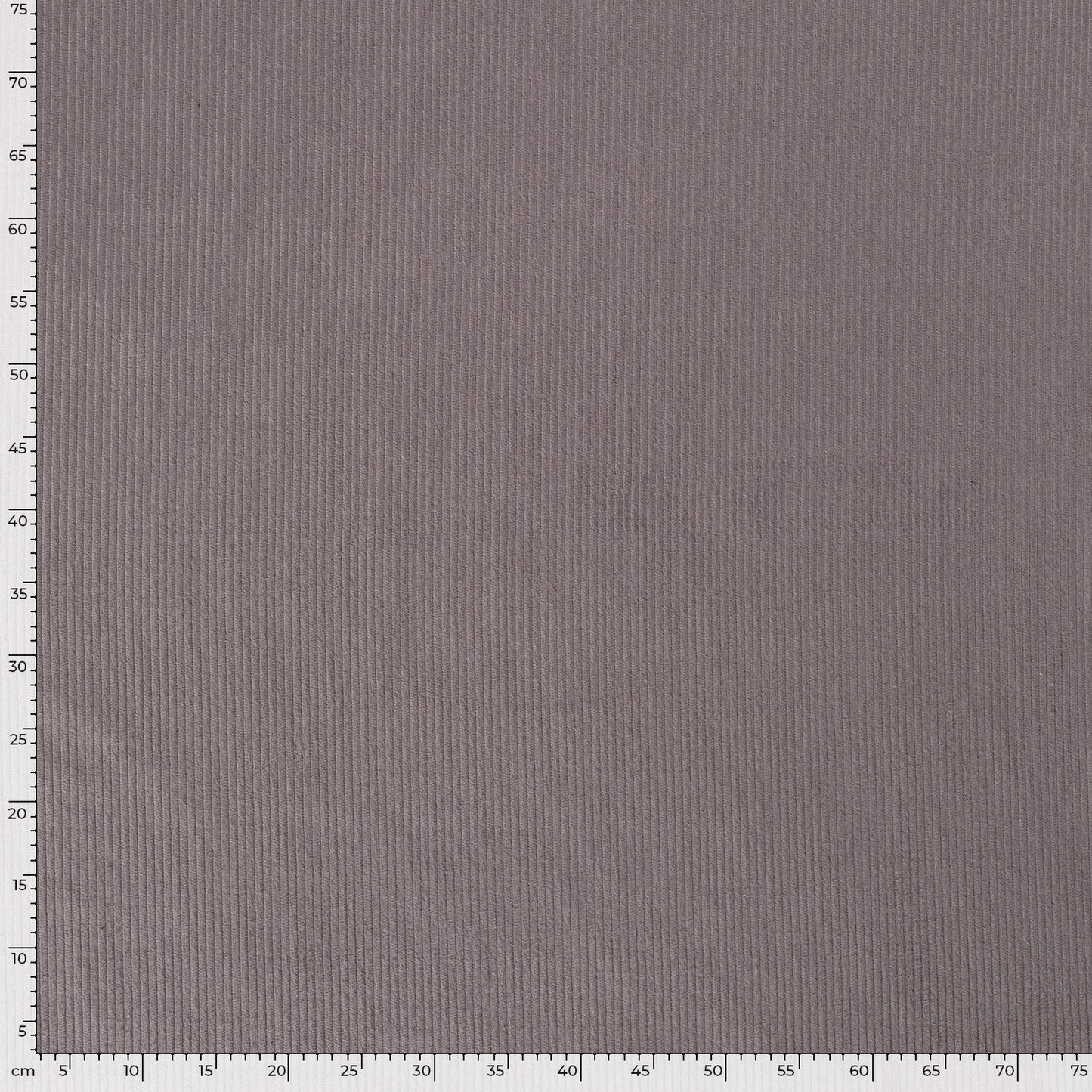 Kordfløyel Taupe Grå - vevd