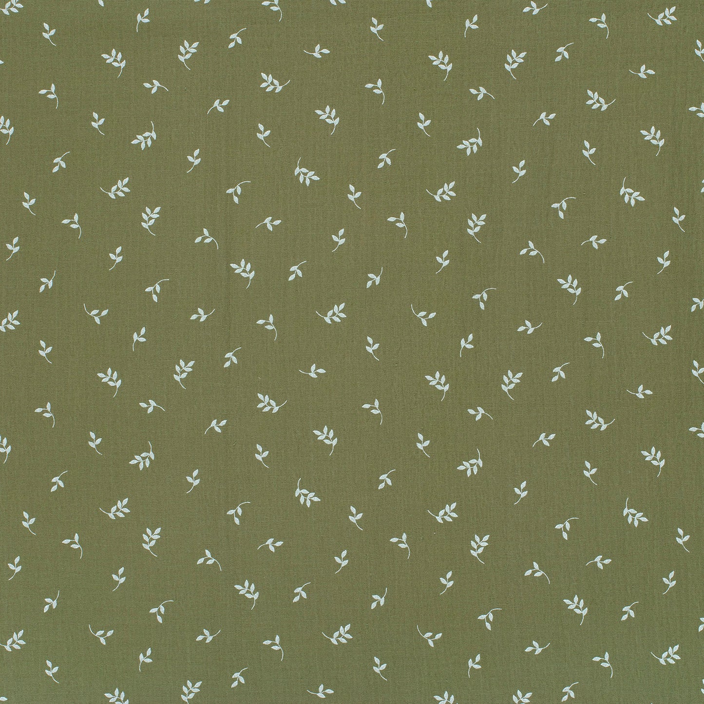Musselin skoggrønn med print - Lillifixshop Lillifixshop