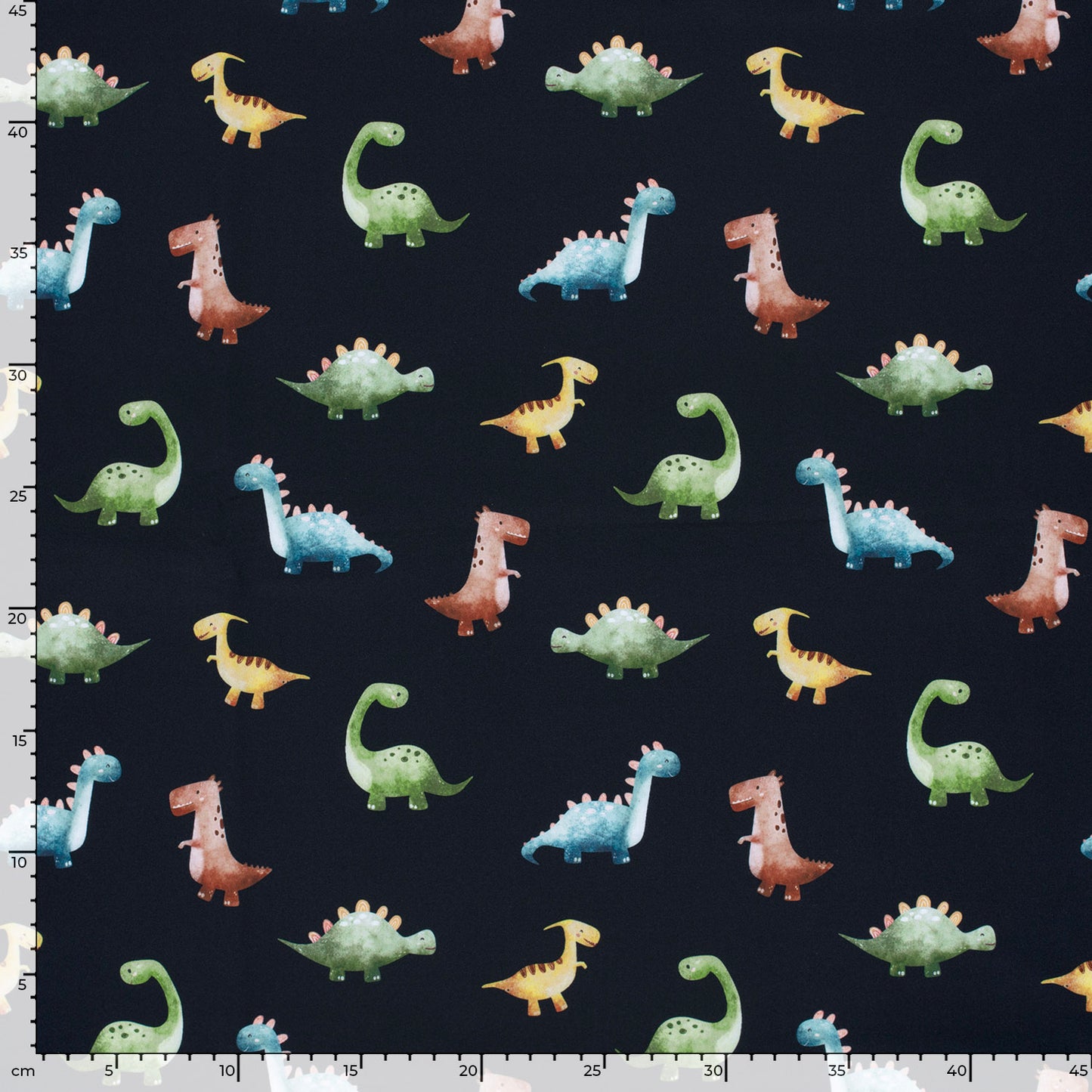 Softshell Marine med Dinosaurprint