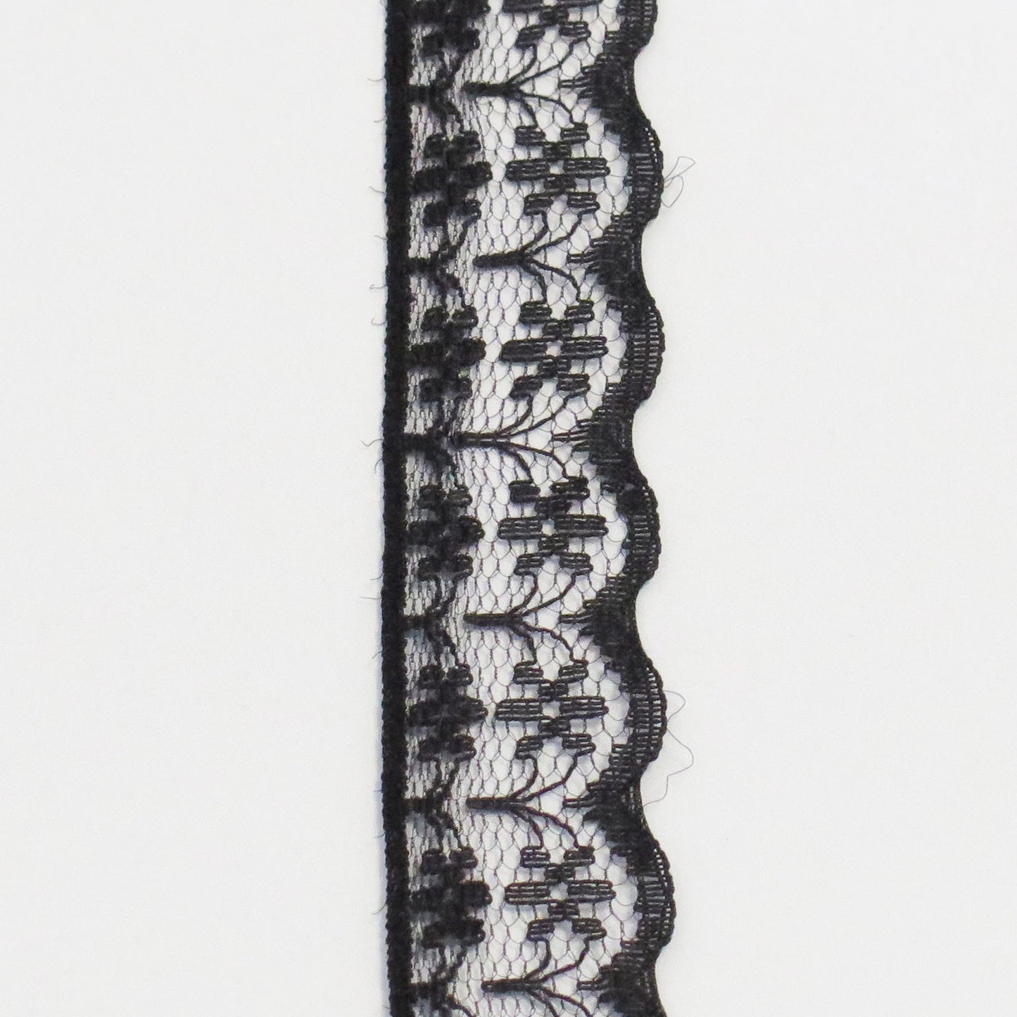 Blondebånd sort (nylon) 2 dm bred (pris pr dm)