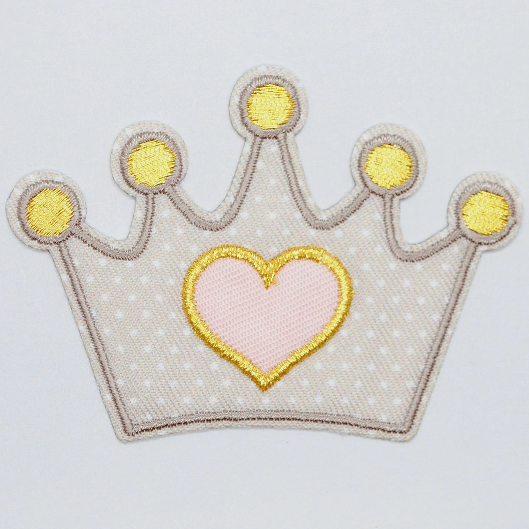 Strykemerke Krone - 1 stk (7,7 cm bred)