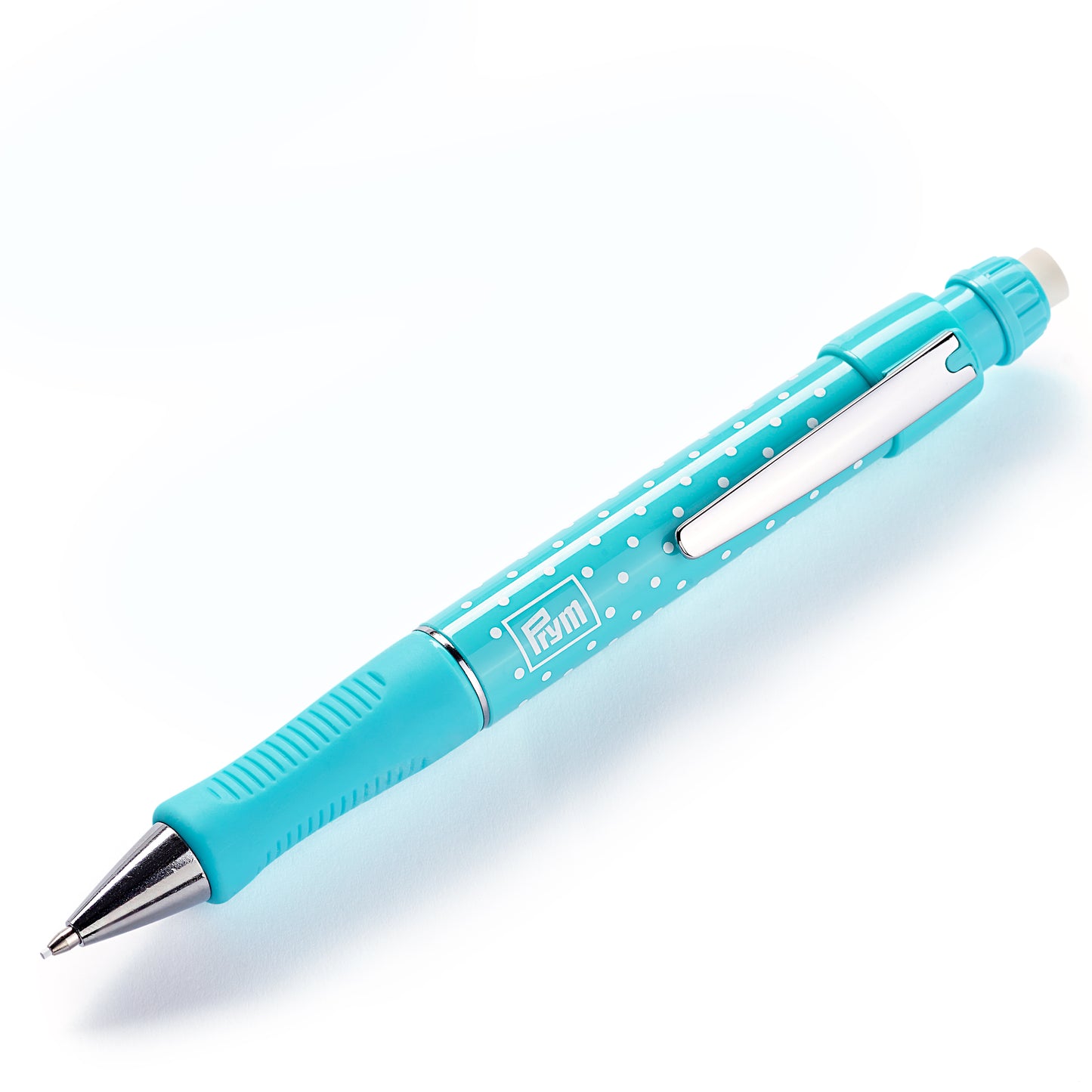 Prym trykkblyant med refill - hvit farge - Lillifixshop Prym