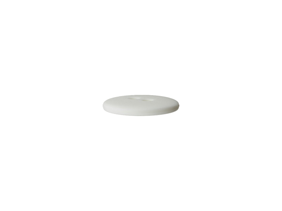 Knapp to hull hvit 15 mm - Lillifixshop Union knopf by Prym