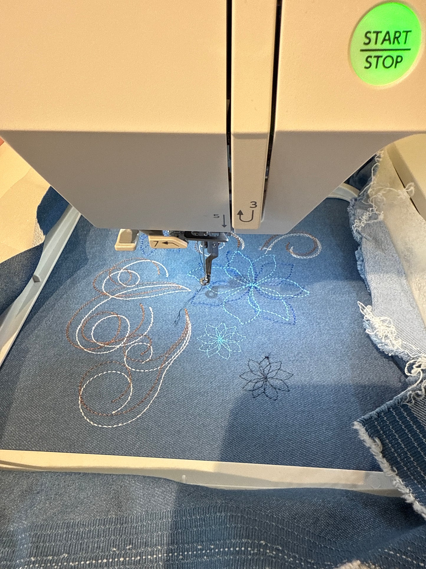Janome Memory Craft 550E Broderimaskin