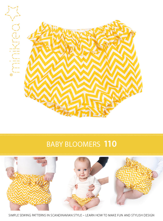 Baby Bloomers str 50-92 - Minikrea 110 - Lillifixshop Minikrea
