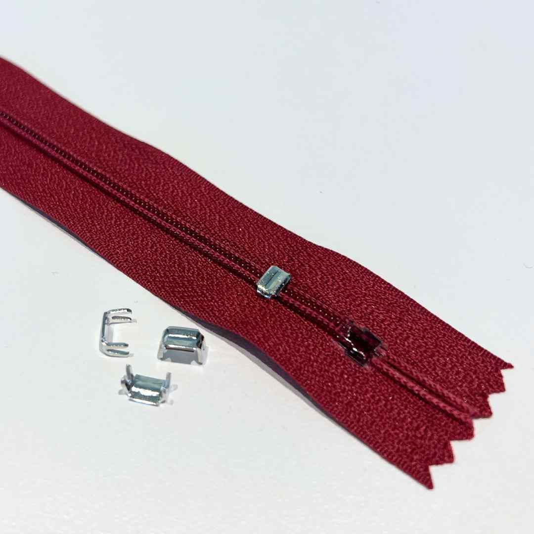 Bunnstopper til glidelås (6 mm) - Lillifixshop Cose