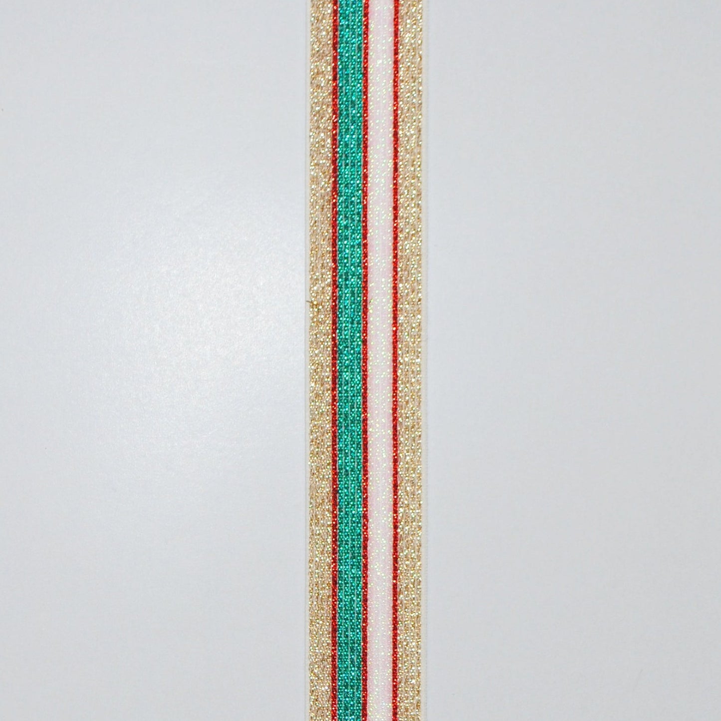 Elastikk 25 mm gull/grønn/hvit/rød - Lillifixshop RYD