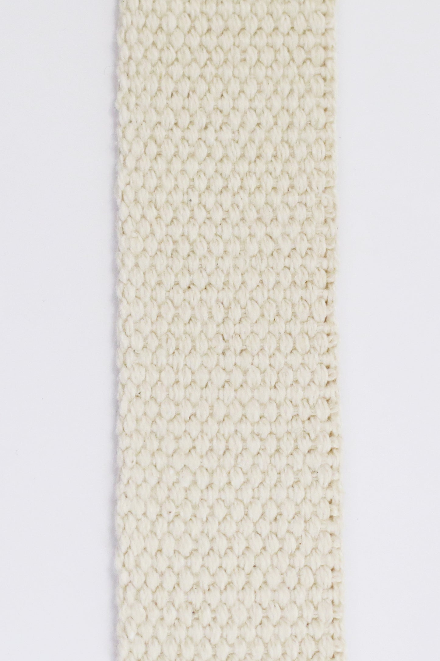 Gjordebånd (webbing) bomull 40 mm naturhvit - Lillifixshop RYD