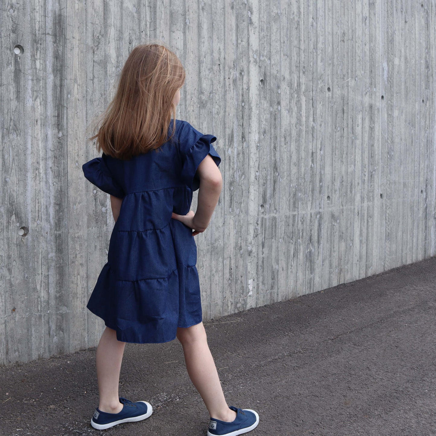 Ida Victoria: Hvaler – bluse & kjole, BARN (86-170) - Lillifixshop Ida Victoria