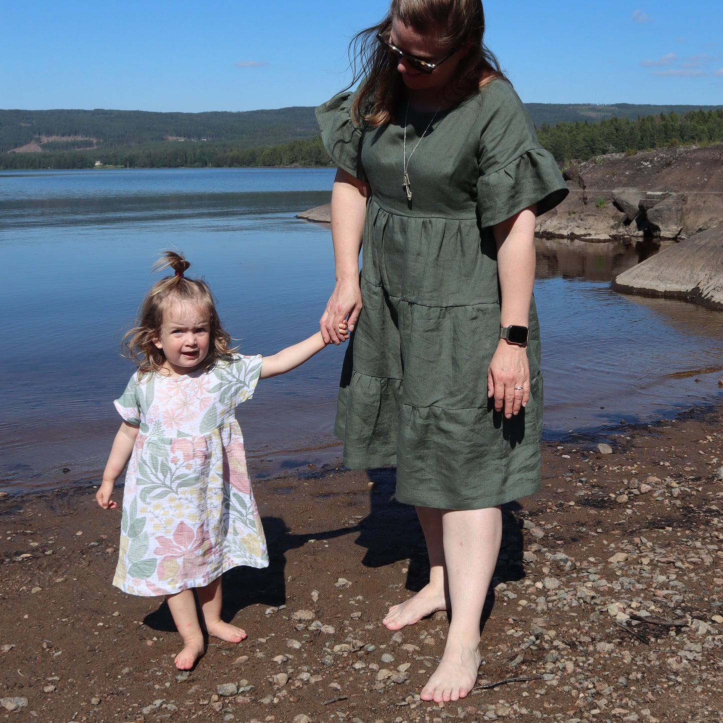 Ida Victoria: Hvaler – bluse & kjole, BARN (86-170) - Lillifixshop Ida Victoria