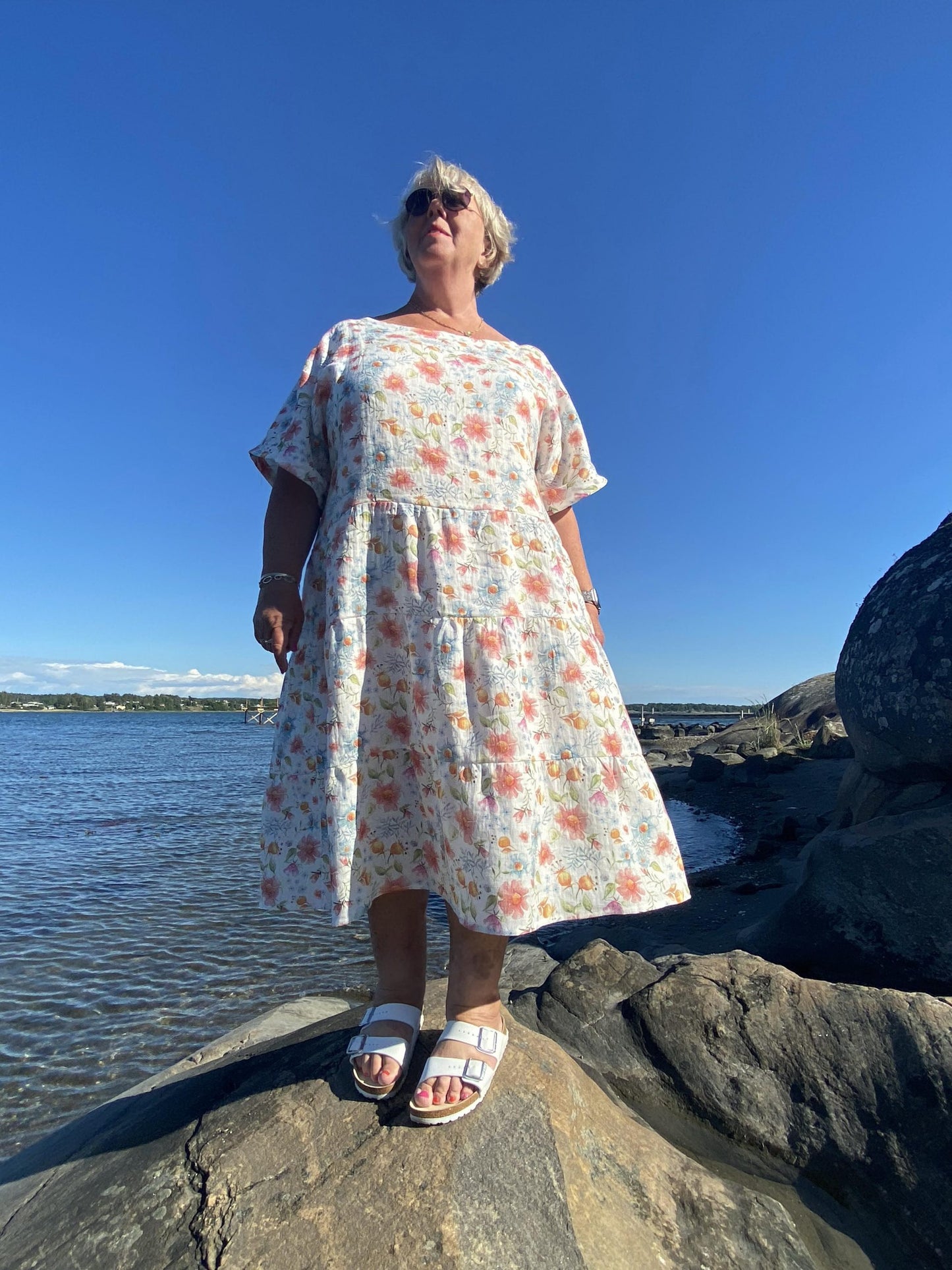 Ida Victoria: Hvaler bluse & kjole (XXS-4XL) papirmønster - Lillifixshop Ida Victoria