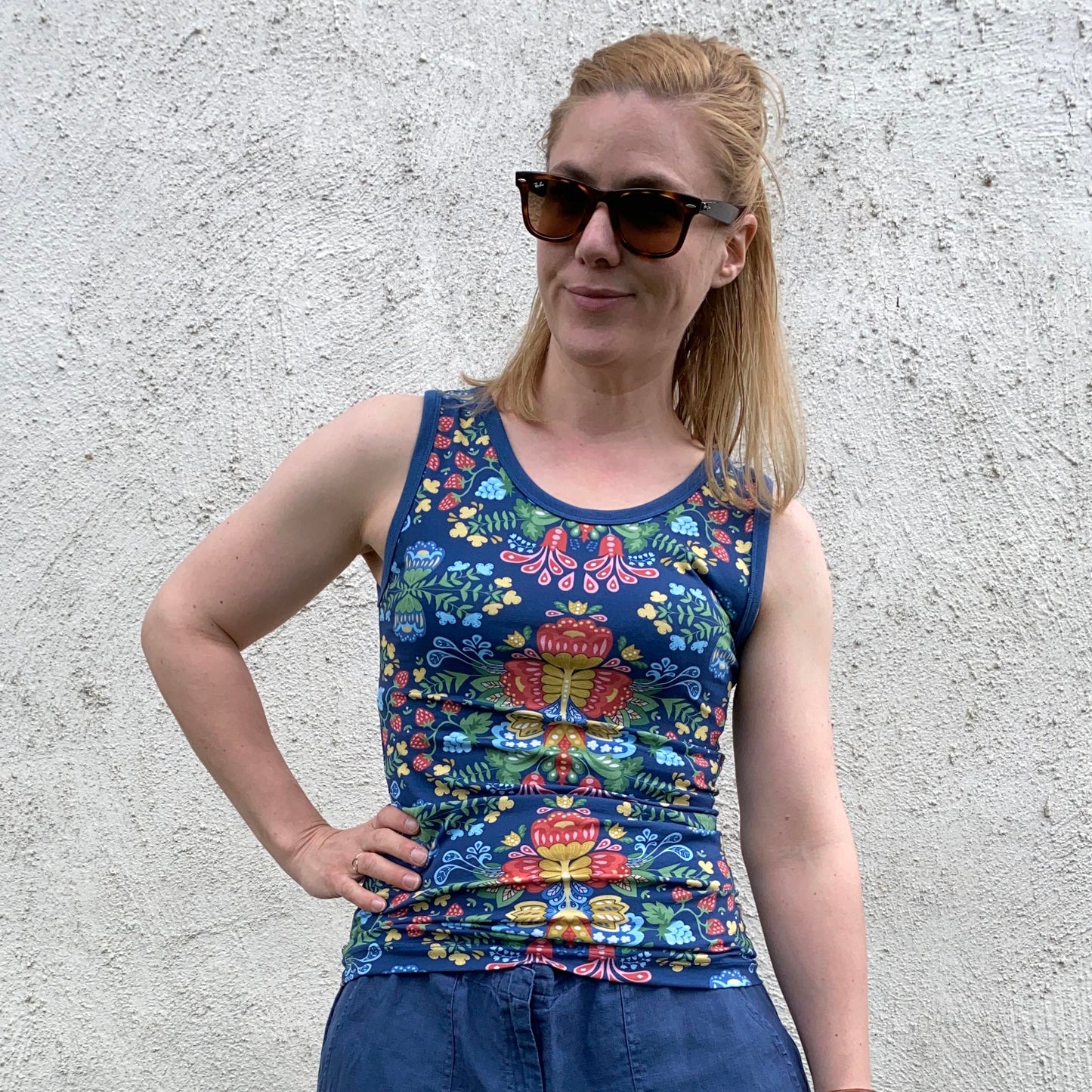 Ida Victoria singlet & kjoletillegg (XS-4XL + 74-146) Papirmønster - Lillifixshop Ida Victoria
