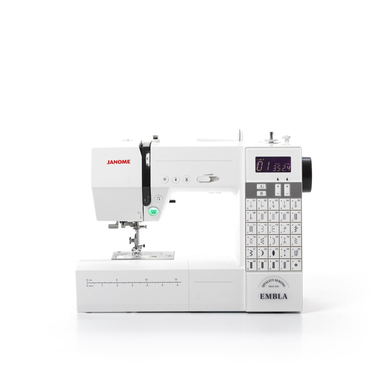 Elektronisk symaskin Janome Embla 6030DC inkludert bonuspakke! - Lillifixshop Janome