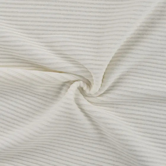 Cordjersey - Lys Ecru