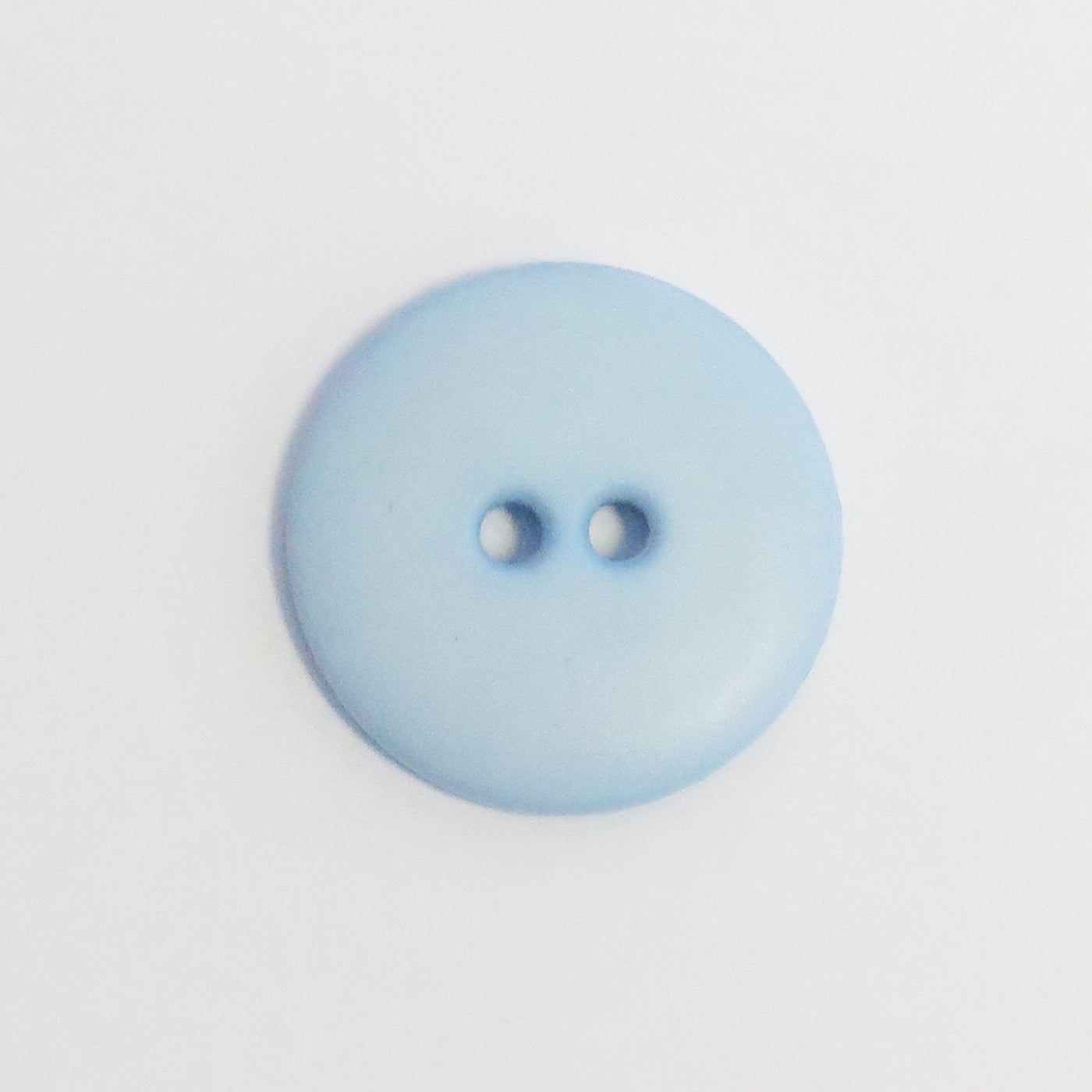 Knapp to hull lys blå 11 mm - Lillifixshop RYD