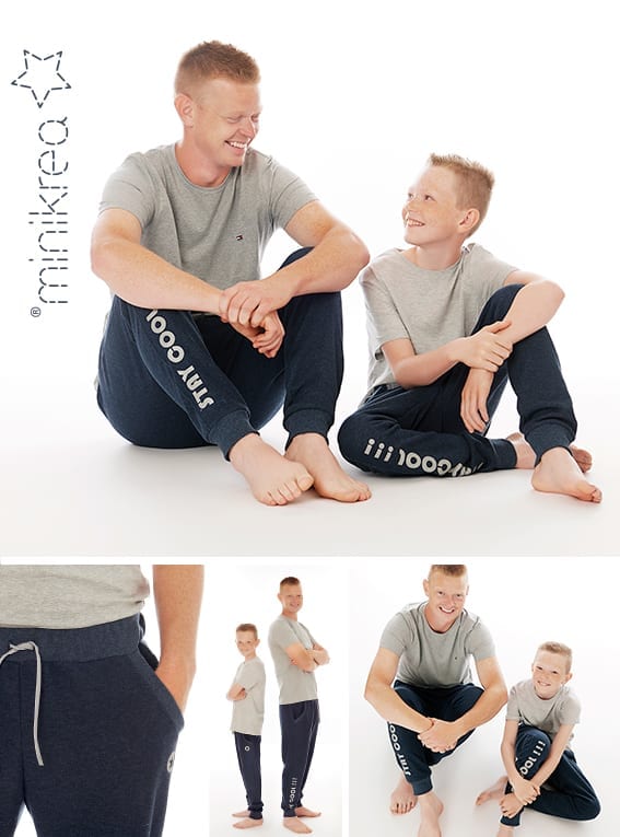 Joggebukse 2-16 år og XS-XXL - Minikrea 66340 - Lillifixshop Minikrea