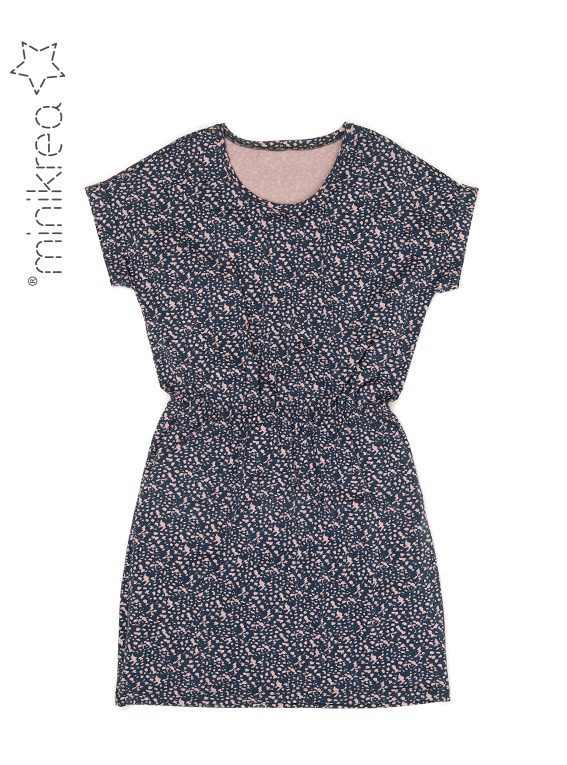 Dolman Kjole str 34-50 - Minikrea 70050 - Lillifixshop Minikrea