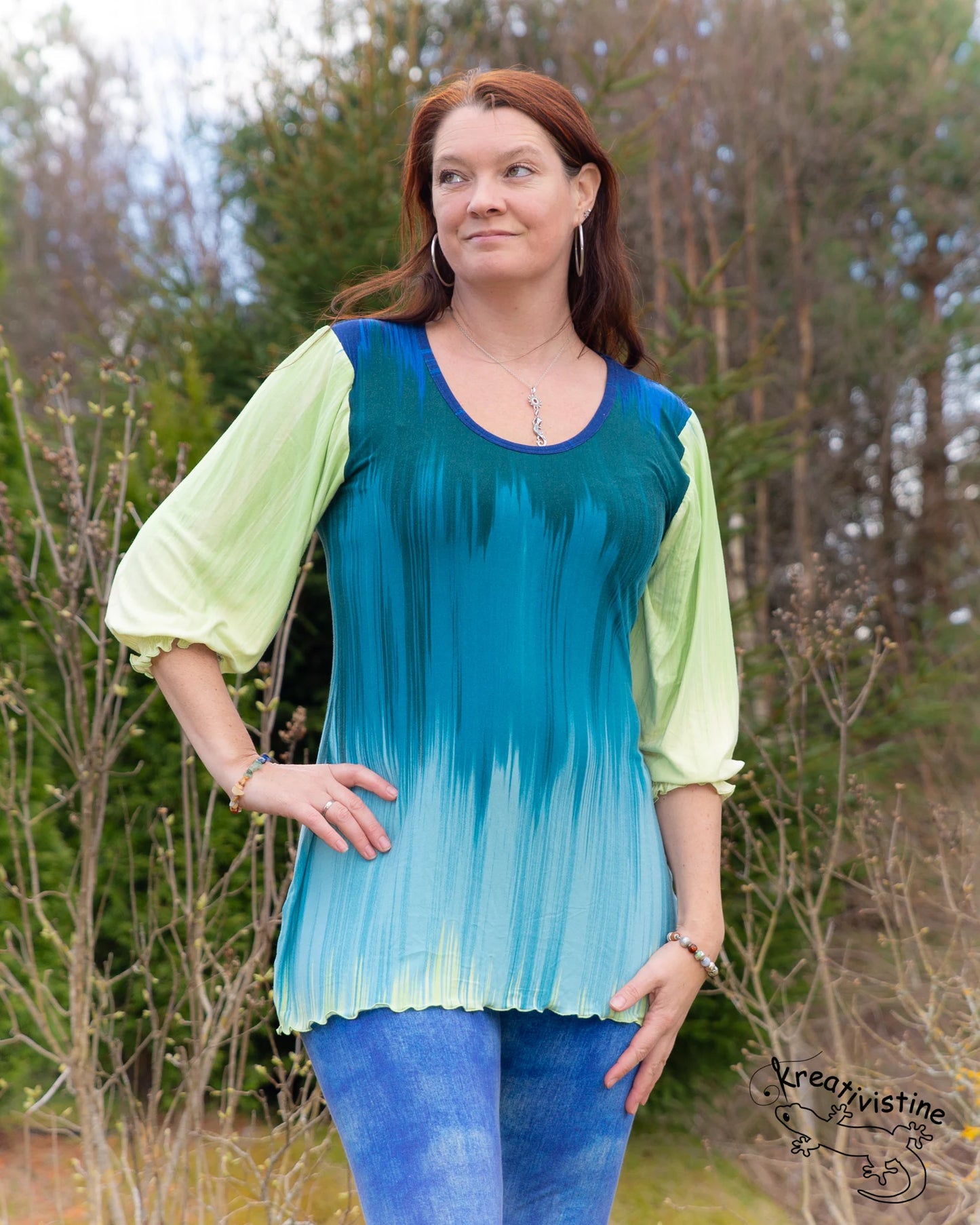 Kreativistine: No Name topp/tunika Dame (Str 32-54)