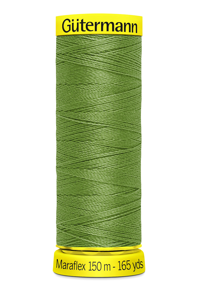 Maraflex 150 meter - sytråd med stretch (Grønn 283) - Lillifixshop Gütermann