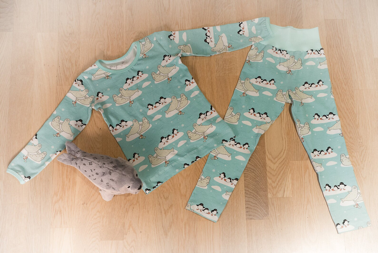 Kreativistine: Wosh Wosh Combo Genser, t-skjorte og tights Barn (Str 50-170)