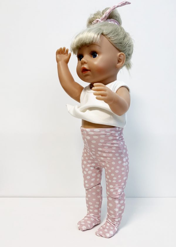 Ida Victoria: Sy til babydukke – 1. Basic jersey (43 cm)