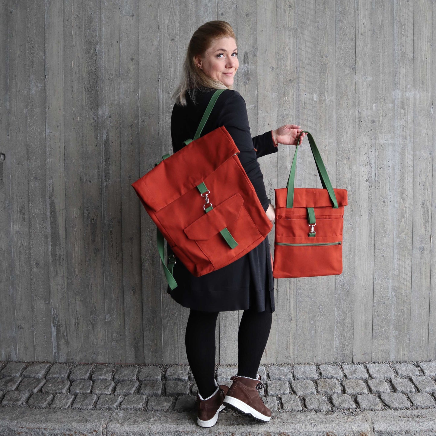 Ida Victoria: Ferda sekk og veske papirmønster - Lillifixshop Ida Victoria