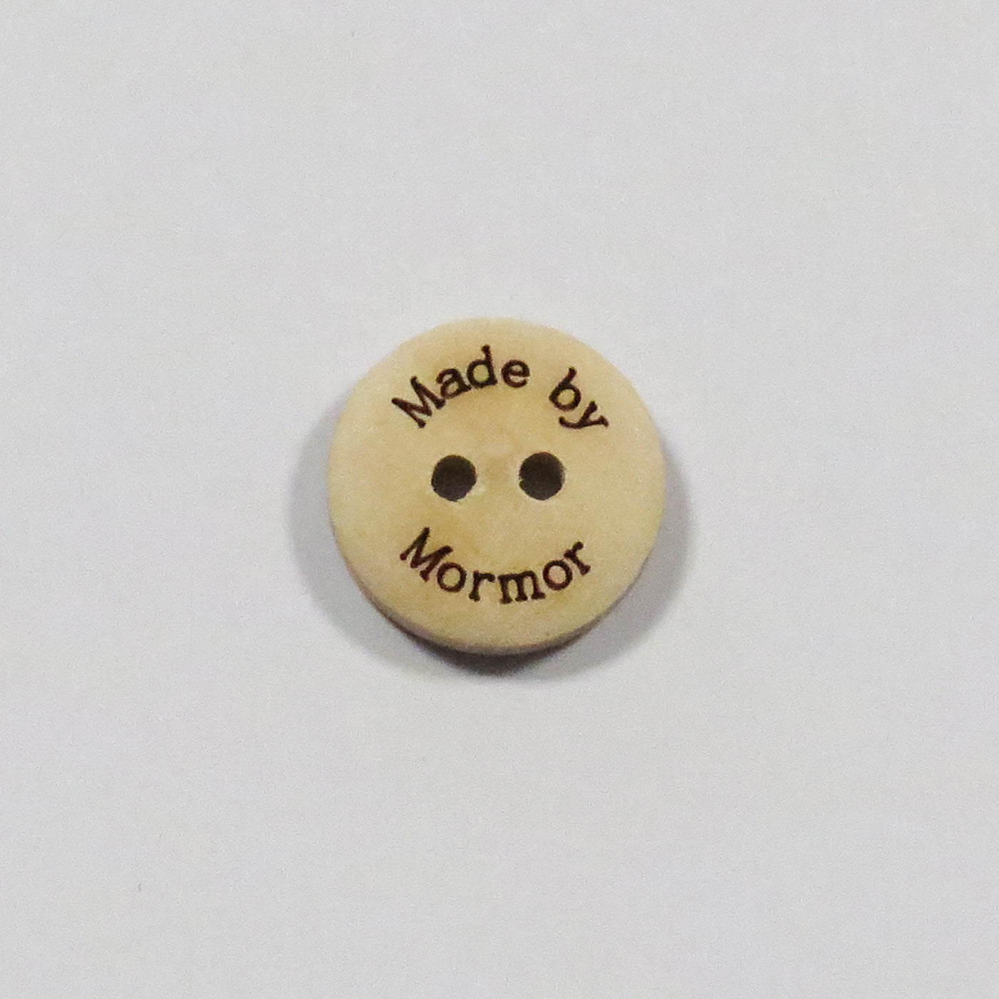 Knapp to hull "made by mormor" 15 mm - Lillifixshop RYD