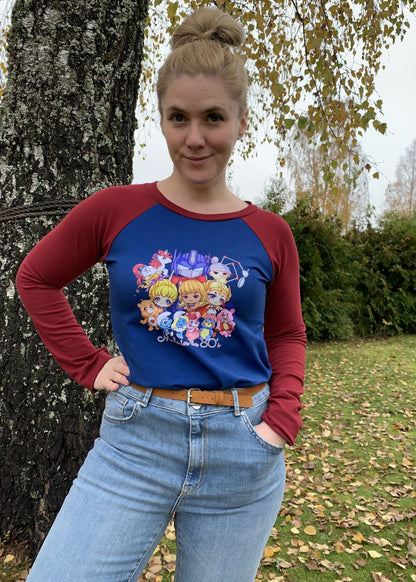 Ida Victoria: Raglan med & uten puff (XS-4XL)