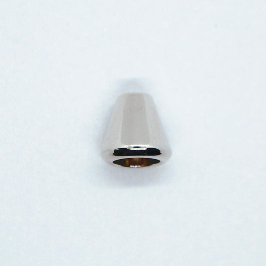 Endestopper (f.eks til anorakksnor ) 12 x 3,5 mm Sølv