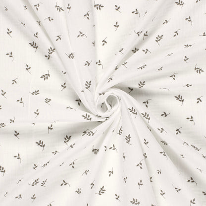 Musselin Offwhite med print - Lillifixshop Lillifixshop