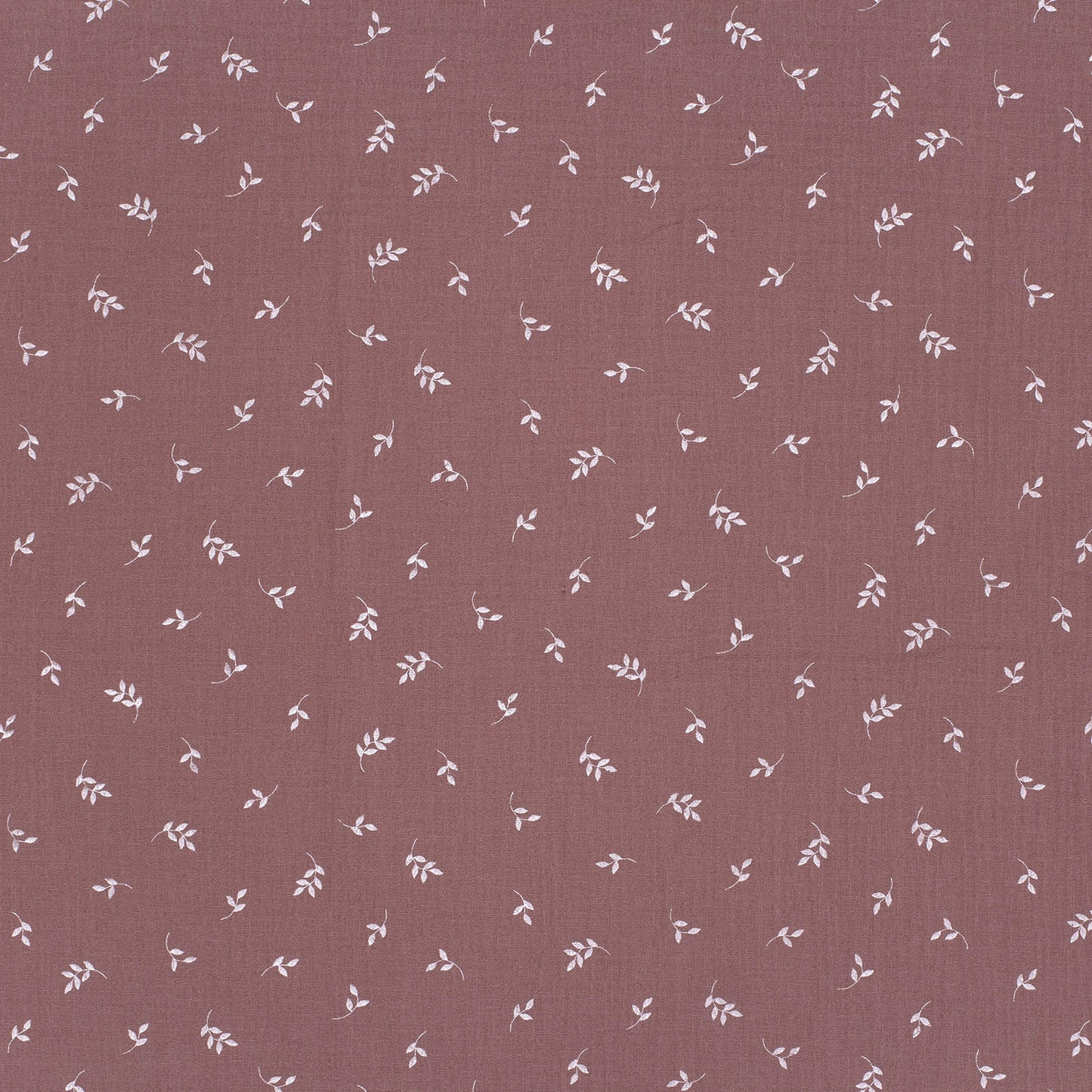 Musselin Rosa mauve med print