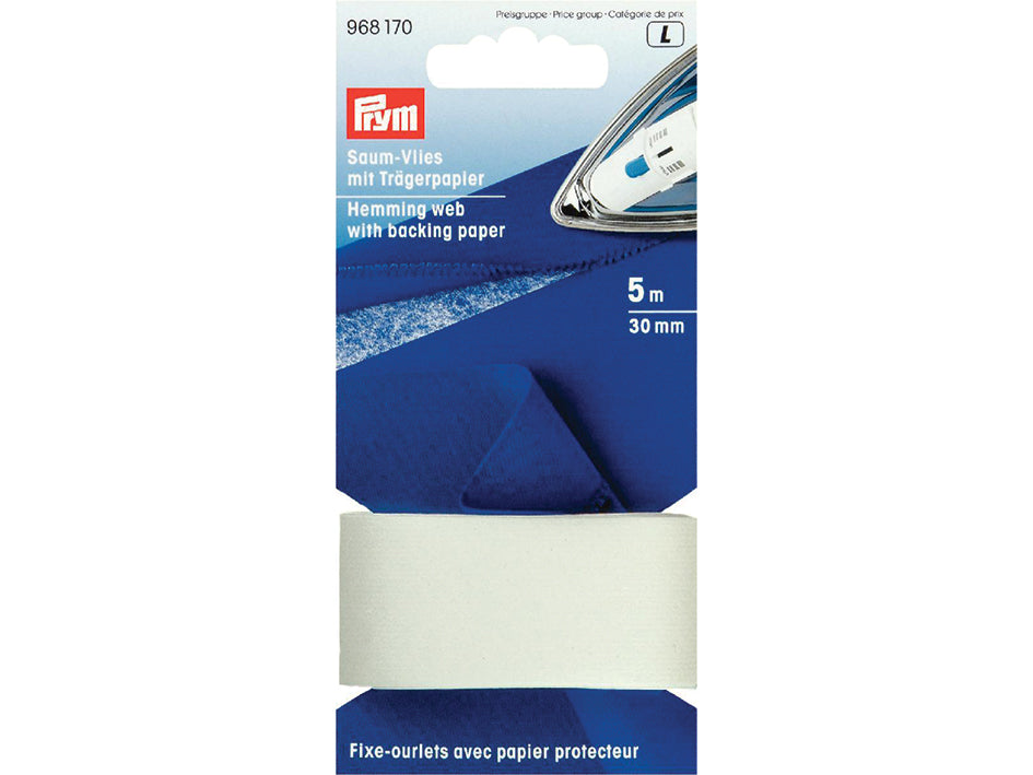 Prym Sømfix for opplegg 30mm – 5m i pakken - Lillifixshop Sewline