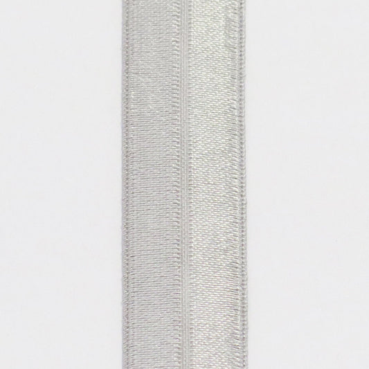 Foldeelastikk 19 mm sølvgrå