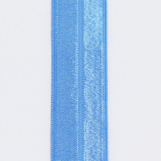 Foldeelastikk 19 mm blå