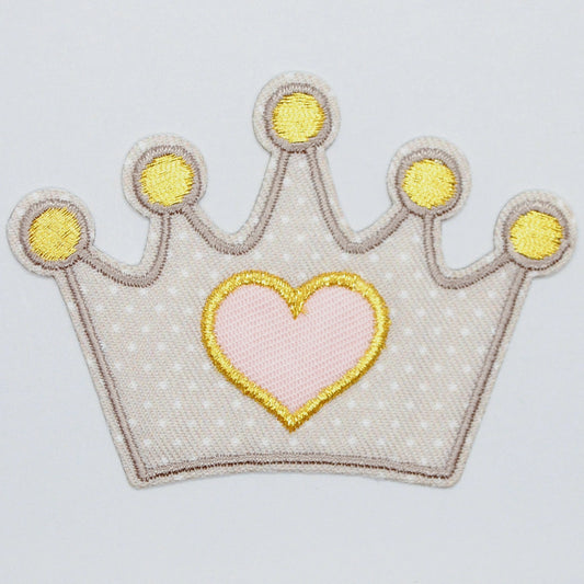 Strykemerke Krone - 1 stk (7,7 cm bred)