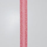 Elastikk 25 mm lurex rosa