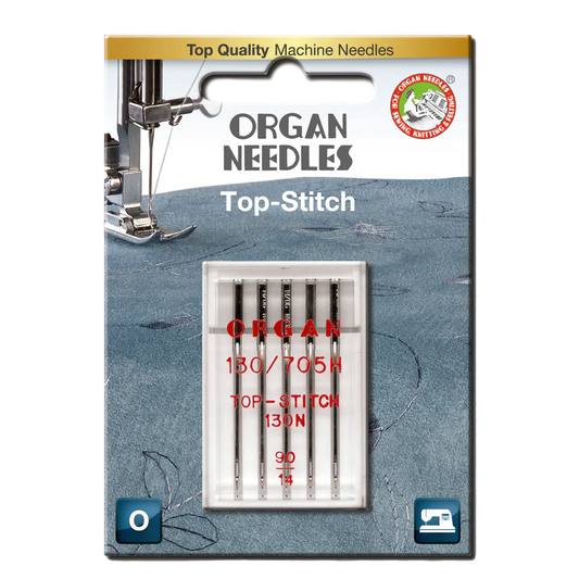 Organ Top Stitch nål #90 - 5 stk