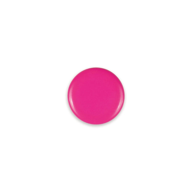 Metall trykknapper 12 mm Rosa fuchsia – 20stk (uten verktøy)