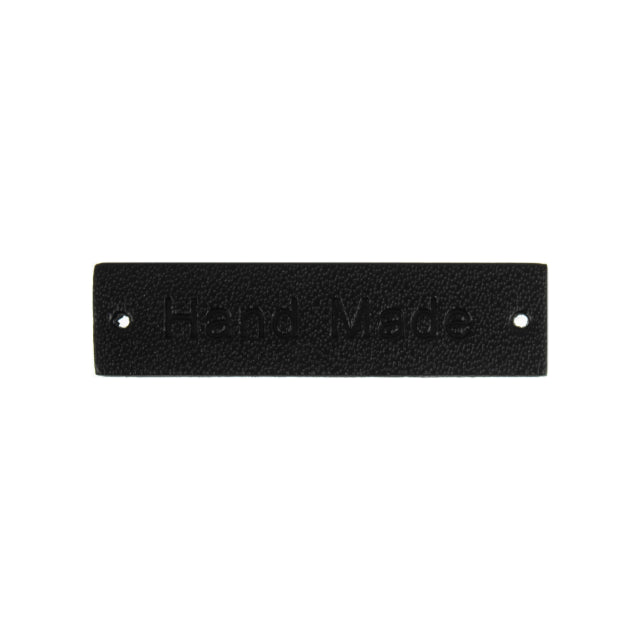 Milward lær labels "Handmade" 3 farger (6 stk)