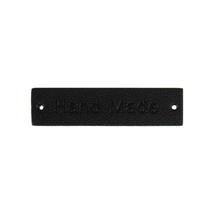 Milward lær labels "Handmade" 3 farger (6 stk)