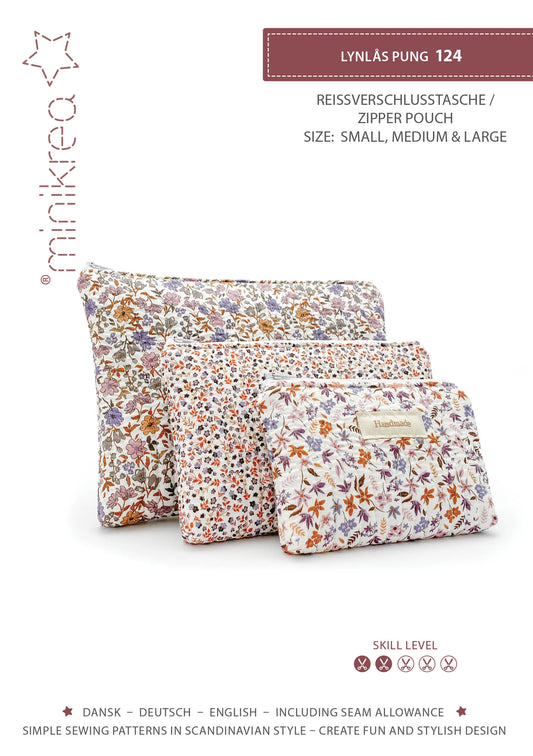 Glidelåspung - Minikrea 124