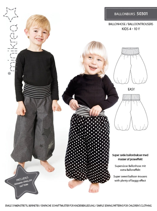 Ballongbukse 0-10 år - Minikrea 50301