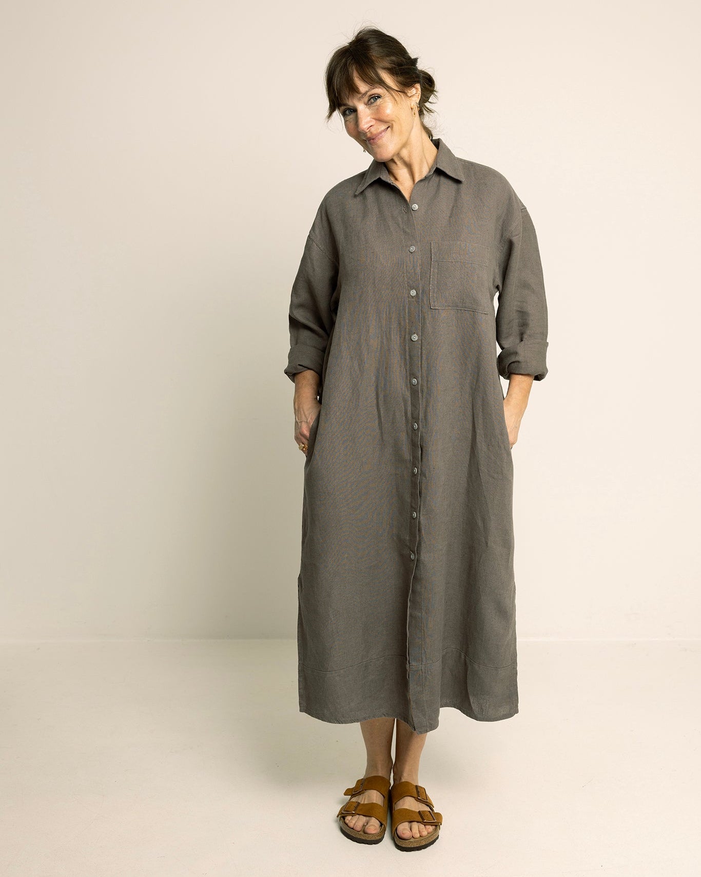 Symønster Big Skjortekjole Dame (Str 30-54) - Wardrobe by me