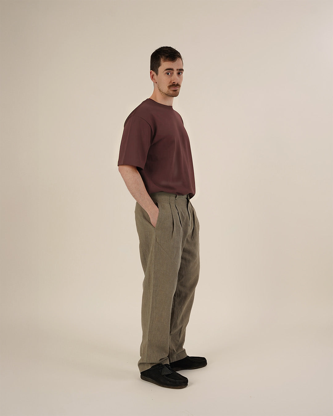 Symønster Big T-skjorte Unisex (Str 2XS-4XL) - Wardrobe by me