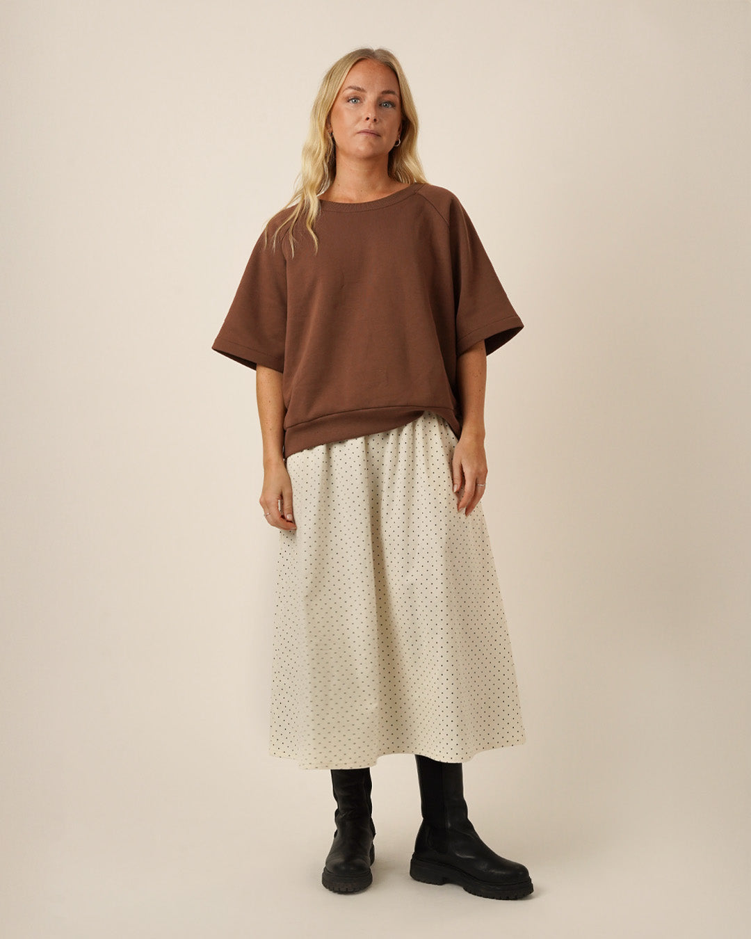 Symønster Boxy Raglan Genser Dame (Str 30-54) - Wardrobe by me