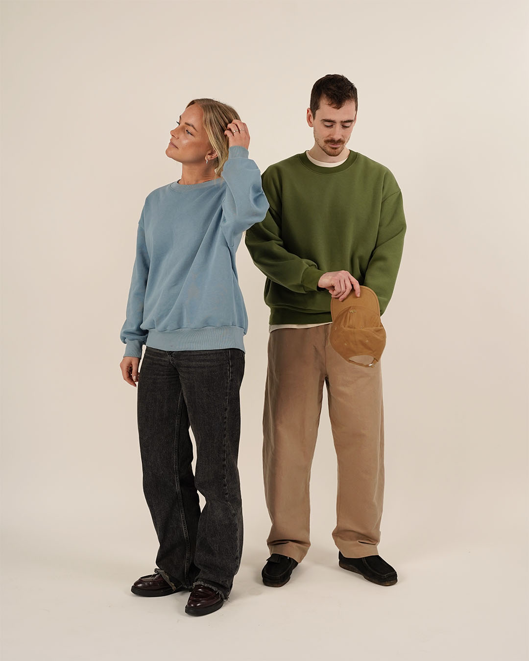 Symønster Boyfriend Genser Unisex (Str 2XS-4XL) - Wardrobe by me