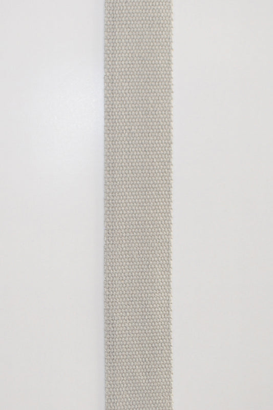 Gjordebånd (webbing) bomull 40 mm grå