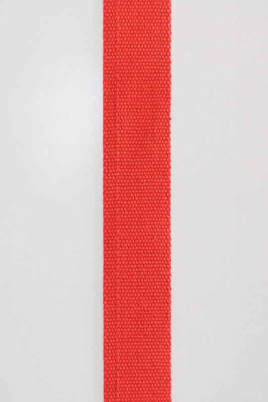 Gjordebånd (webbing) bomull 40 mm rød