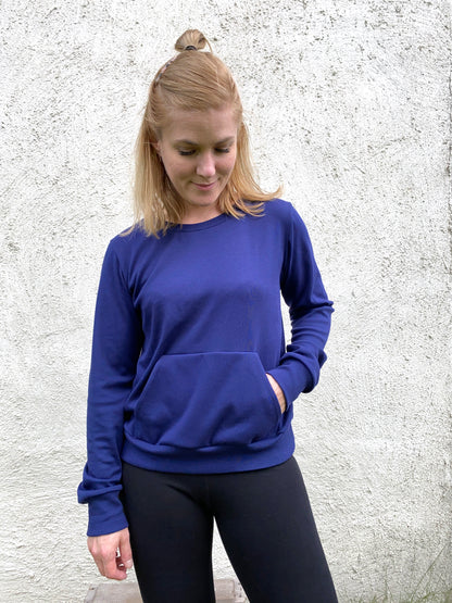 Ida Victoria: Hilde hoodie lang & kort genser (XS-4XL) papirmønster - Lillifixshop Ida Victoria