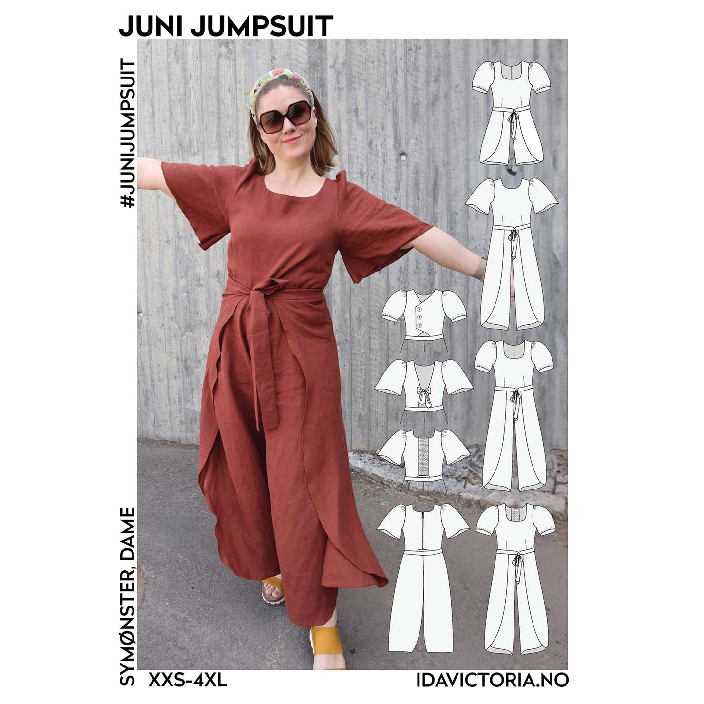Ida Victoria: Juni Jumpsuit (XXS-4XL)